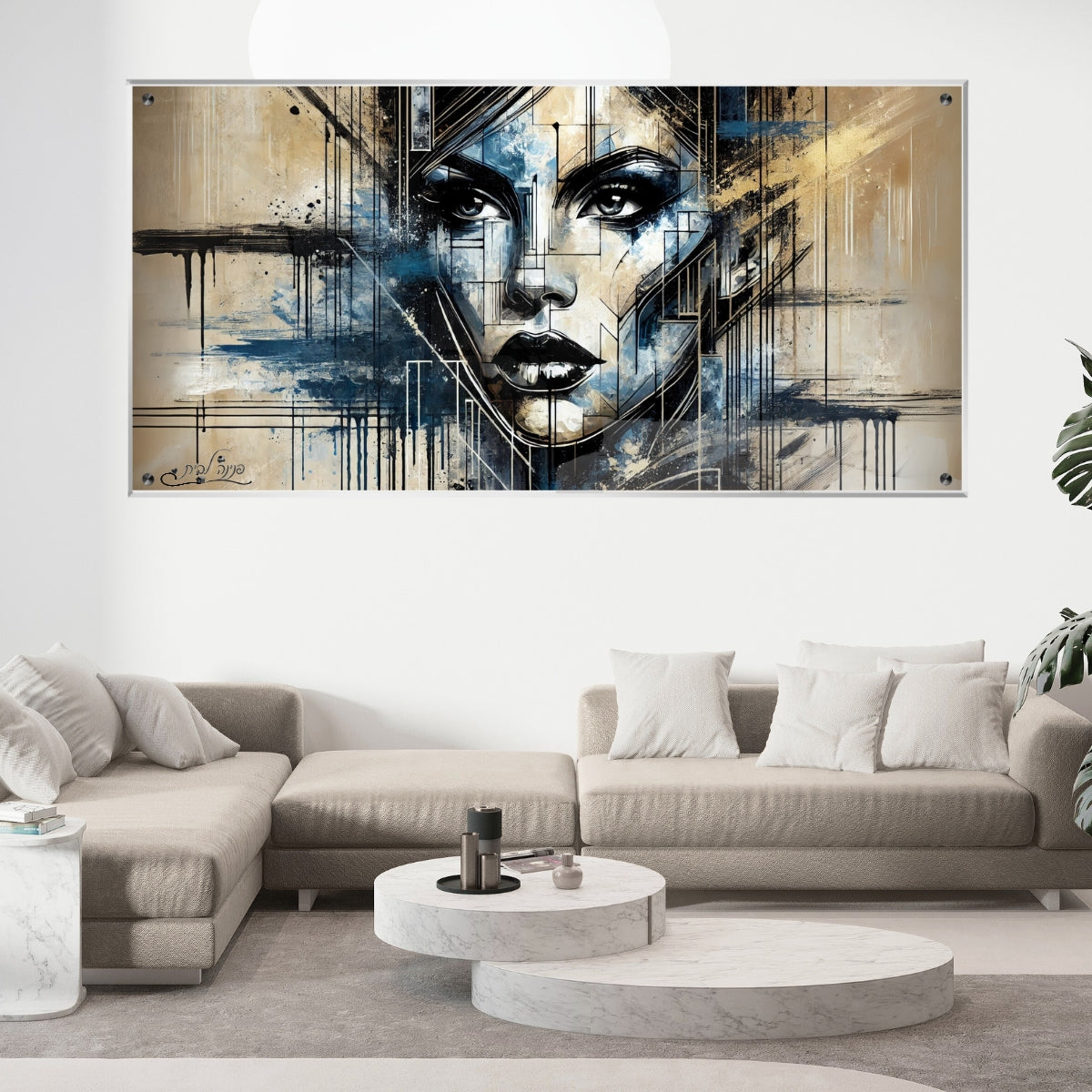 אומנות מודרנית על זכוכית, מוסיפות טאץ' יוקרתי לכל קיר. מעניקות עומק ותחכום לכל עיצוב פנים.