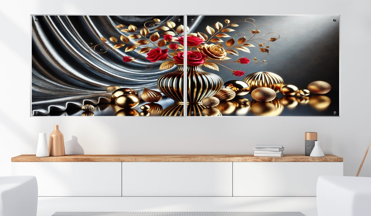 אומנות מודרנית על זכוכית, יוצרות אווירה מיוחדת ואלגנטית. משלבות איכות הדפסה גבוהה עם זכוכית יוקרתית.