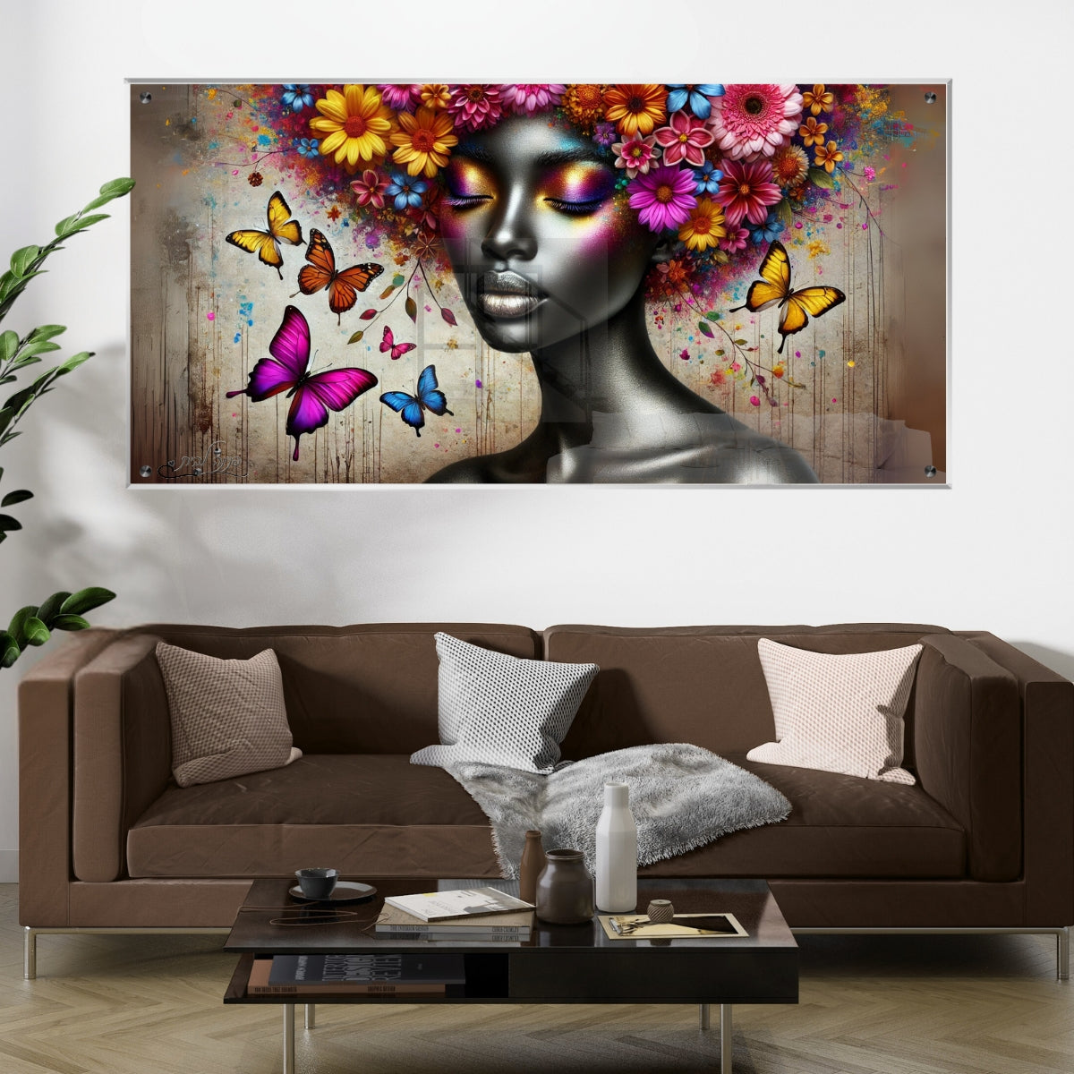 תמונות זכוכית מעוצבות, מעוצבות בהשראת אמנות מודרנית. מוסיפות חן וייחודיות לכל חלל מגורים.