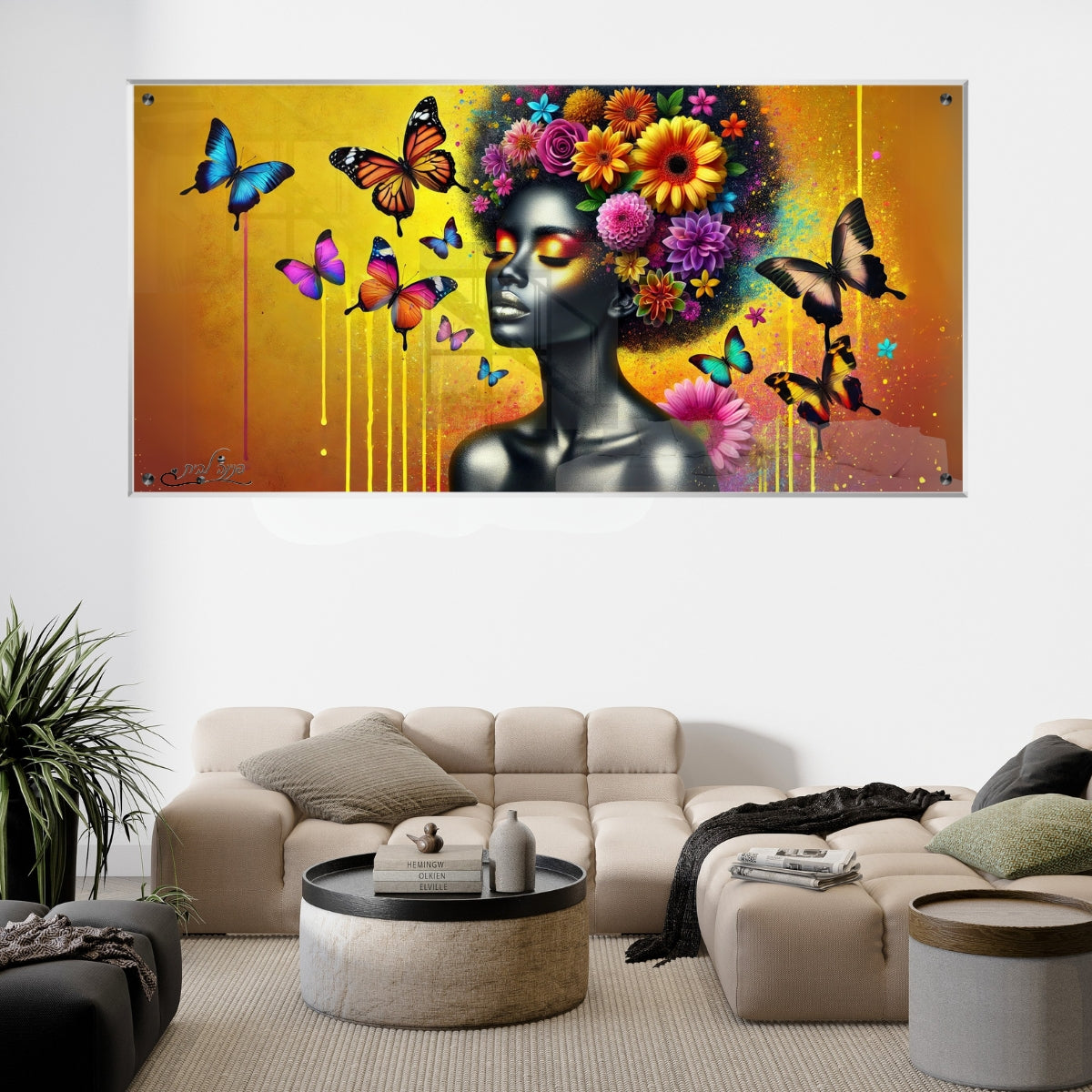 תמונות נוי בזכוכית מרהיבה, יוצרות אווירה מיוחדת ואלגנטית. מוסיפות חן וייחודיות לכל חלל מגורים.