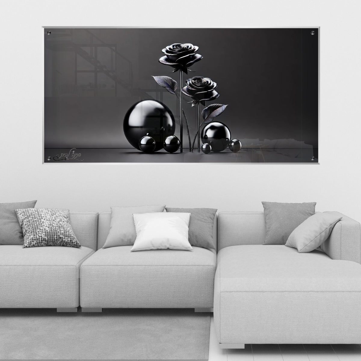 תמונות זכוכית אמנותיות, מעוצבות בהשראת אמנות מודרנית. משלבות איכות הדפסה גבוהה עם זכוכית יוקרתית.