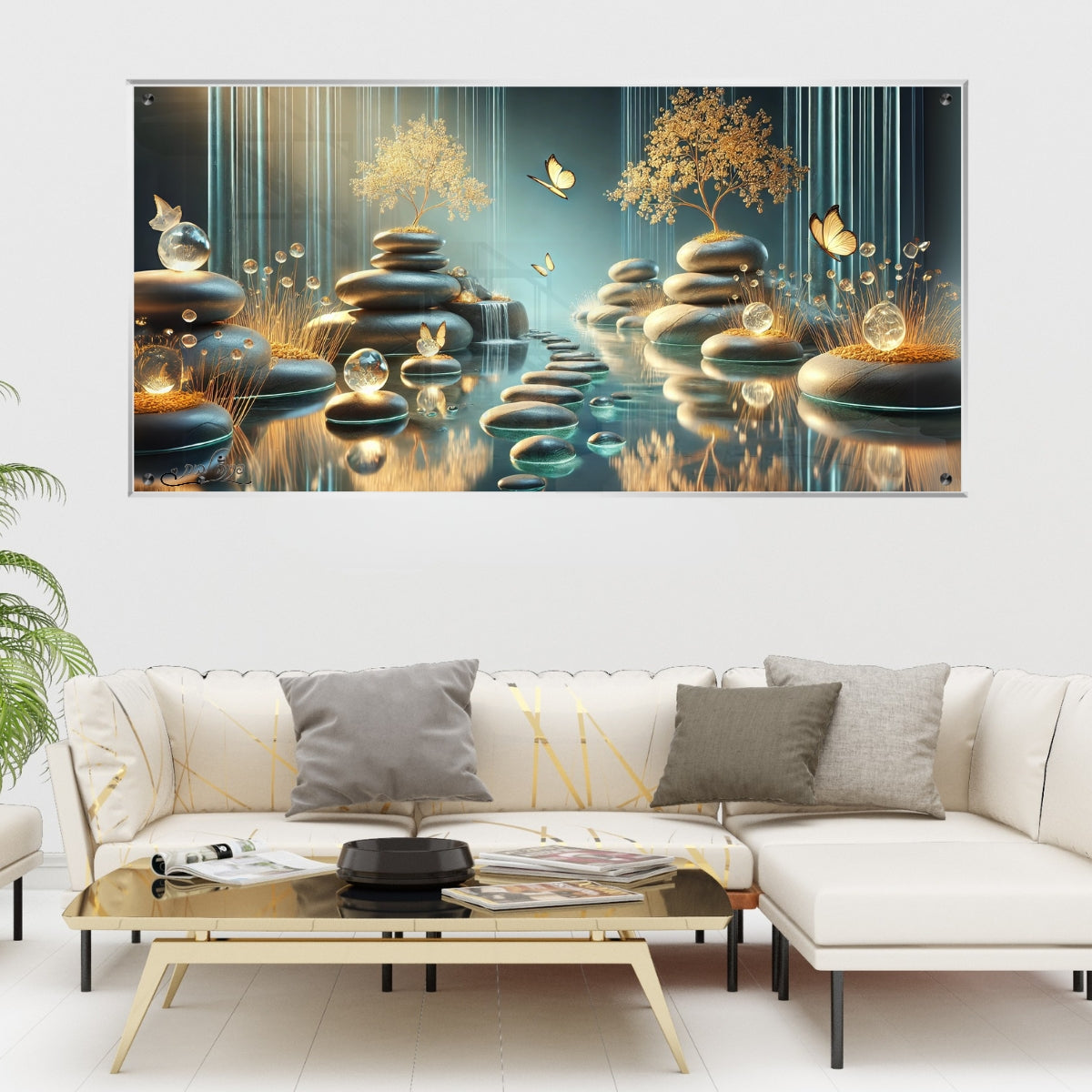 תמונות זכוכית אמנותיות, יוצרות אווירה מיוחדת ואלגנטית. מעניקות עומק ותחכום לכל עיצוב פנים.