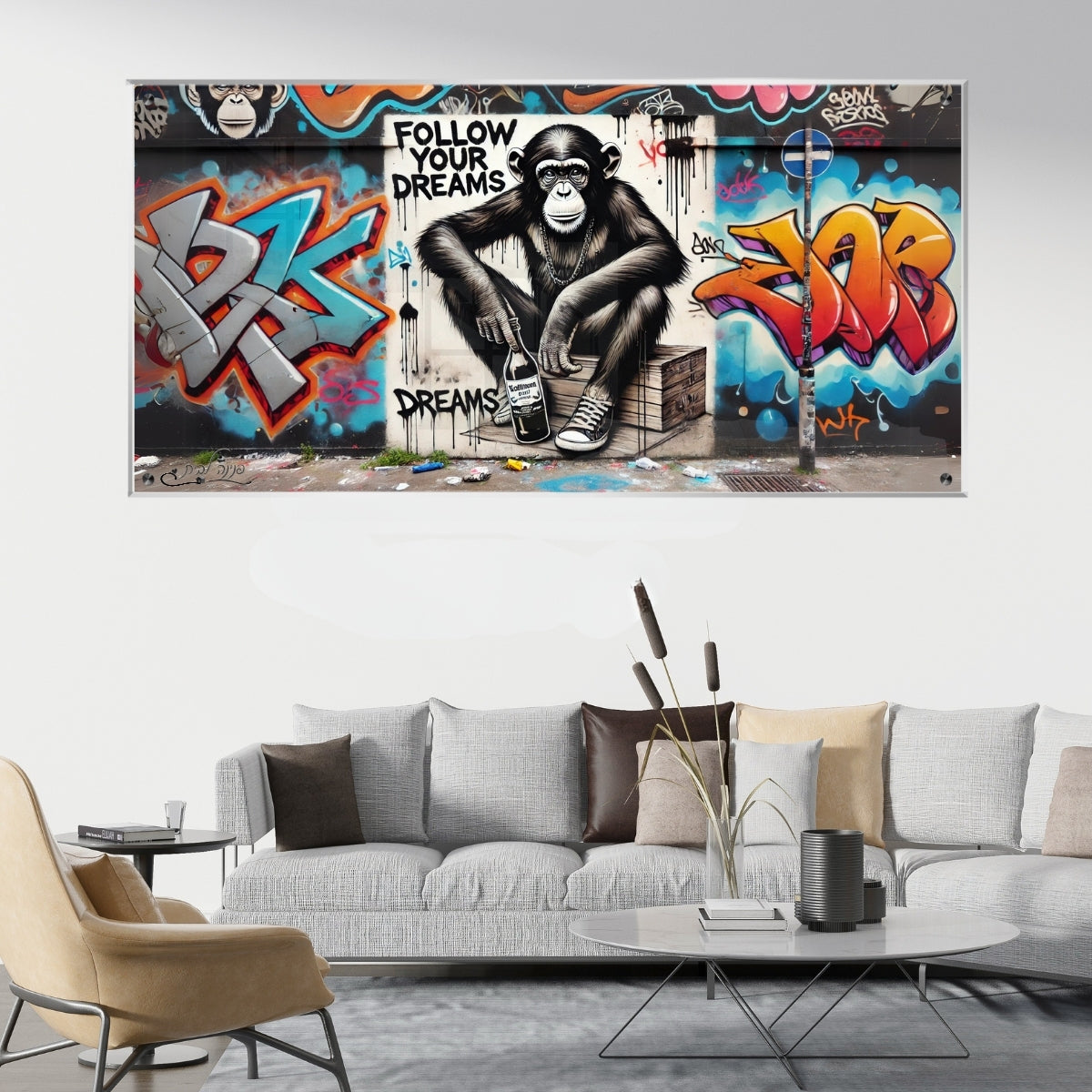 תמונות זכוכית אמנותיות, משדרגות את עיצוב הפנים. משלבות איכות הדפסה גבוהה עם זכוכית יוקרתית.