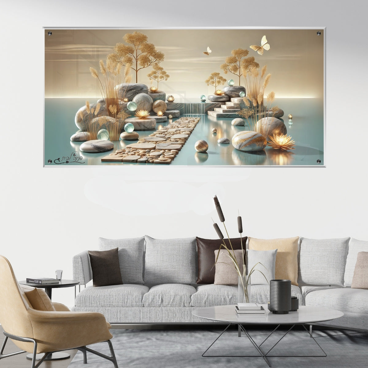 תמונות זכוכית מעוצבות, יוצרות אווירה מיוחדת ואלגנטית. מתאימות לכל חלל – סלון, משרד או חדר שינה.