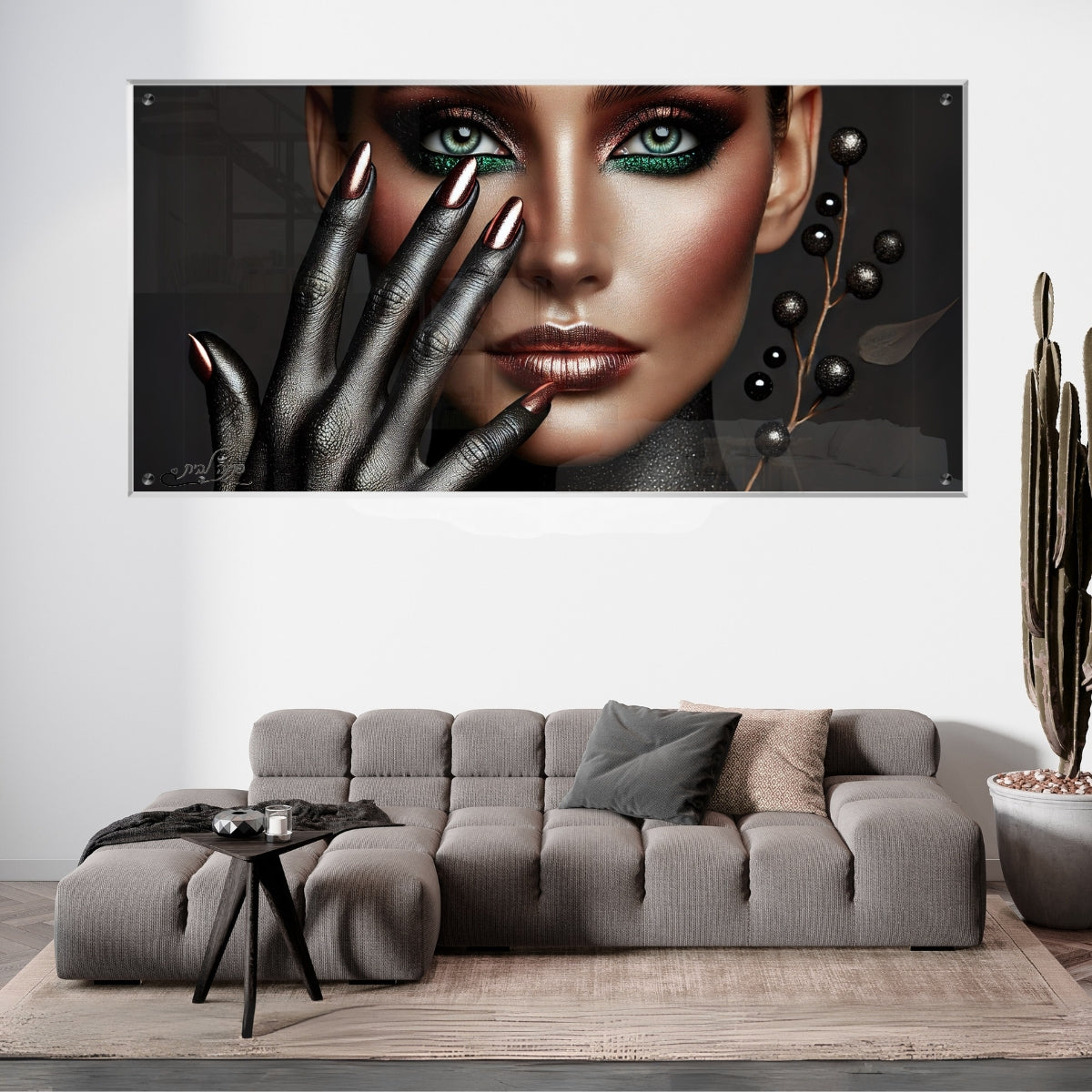 תמונות זכוכית מעוצבות, יוצרות אווירה מיוחדת ואלגנטית. מוסיפות חן וייחודיות לכל חלל מגורים.