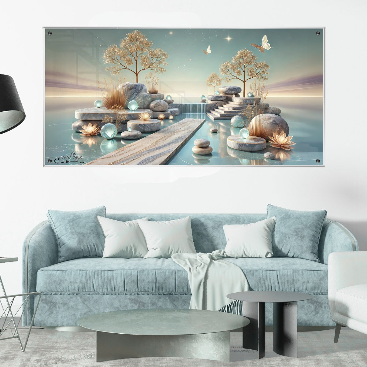 תמונות זכוכית מעוצבות, משדרגות את עיצוב הפנים. מתאימות לכל חלל – סלון, משרד או חדר שינה.