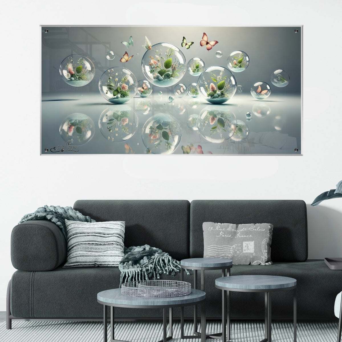 תמונות נוי בזכוכית מרהיבה, מוסיפות טאץ' יוקרתי לכל קיר. מוסיפות חן וייחודיות לכל חלל מגורים.