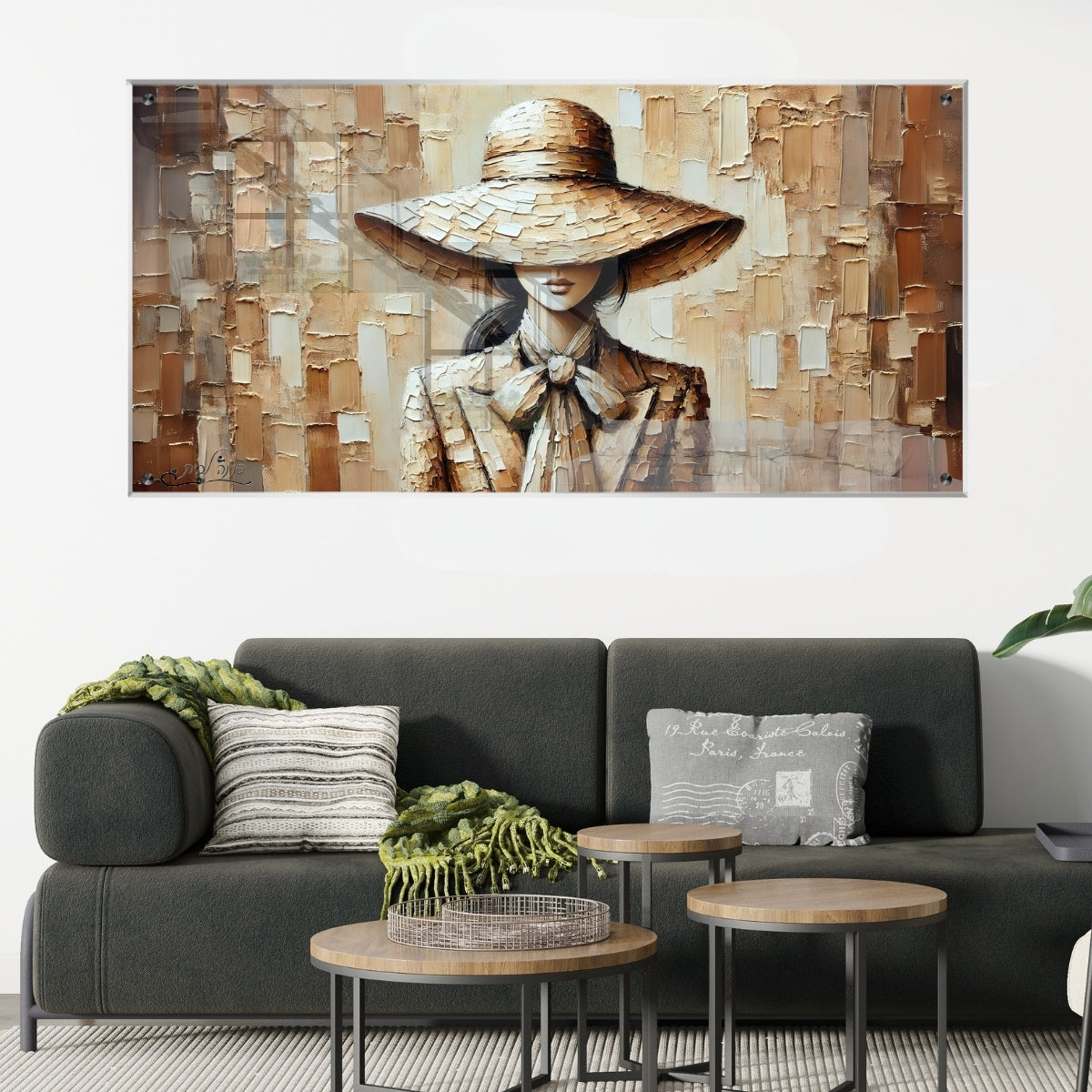 תמונות זכוכית מעוצבות, משדרגות את עיצוב הפנים. יוצרות אווירה חמימה ואלגנטית בבית.