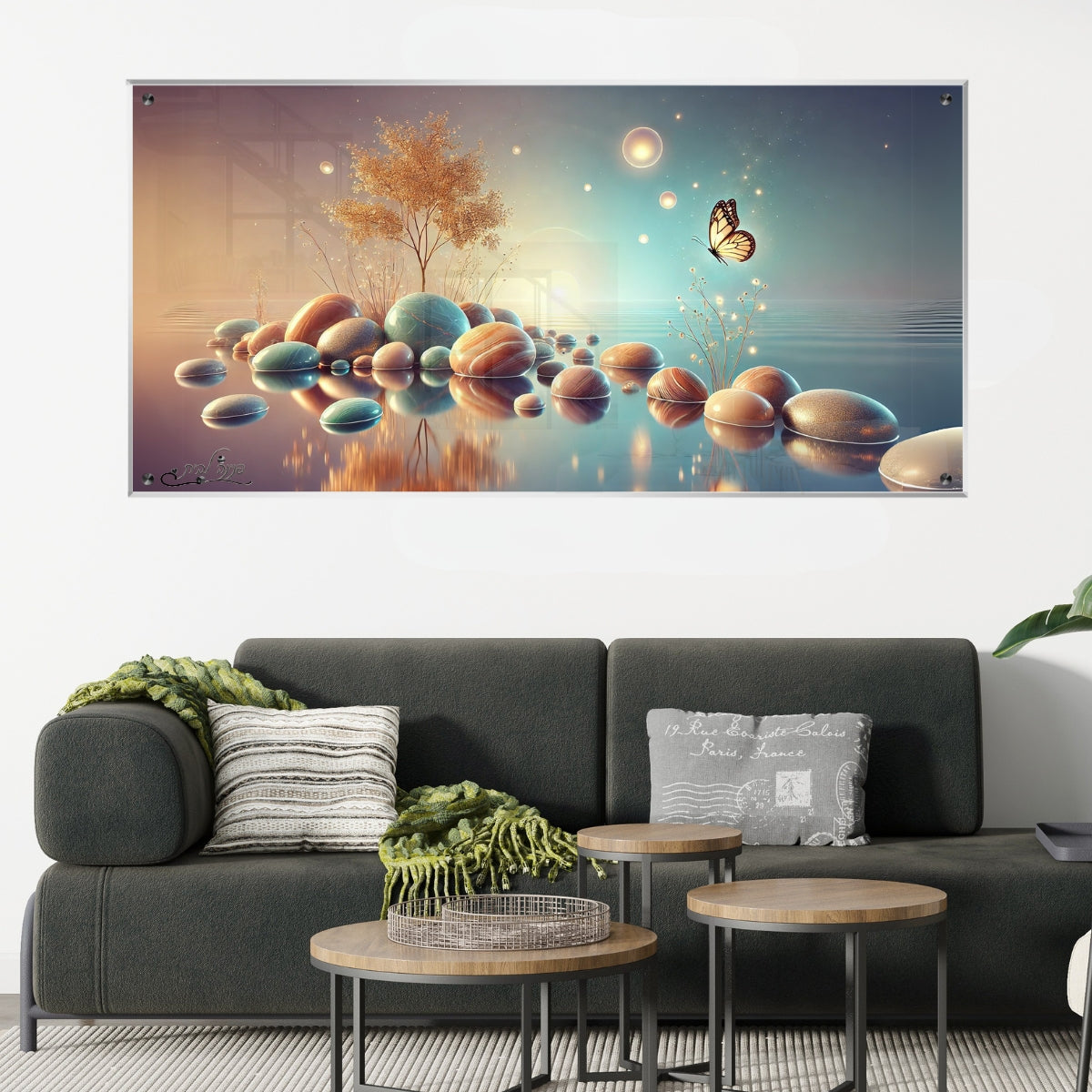 תמונות מודפסות על זכוכית בעיצוב ייחודי, יוצרות אווירה מיוחדת ואלגנטית. מוסיפות חן וייחודיות לכל חלל מגורים.