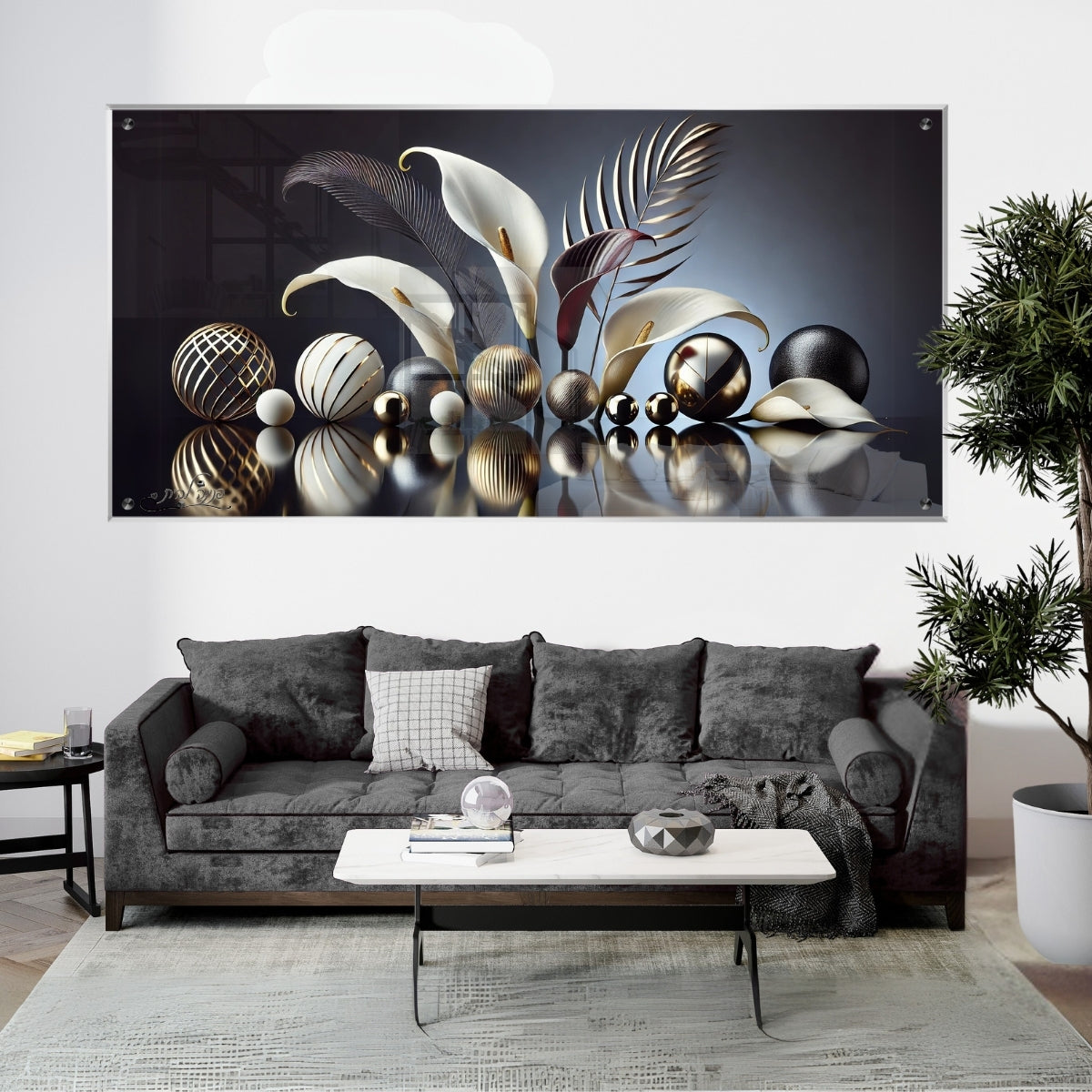 תמונות מודפסות על זכוכית בעיצוב ייחודי, מעוצבות בהשראת אמנות מודרנית. מוסיפות חן וייחודיות לכל חלל מגורים.