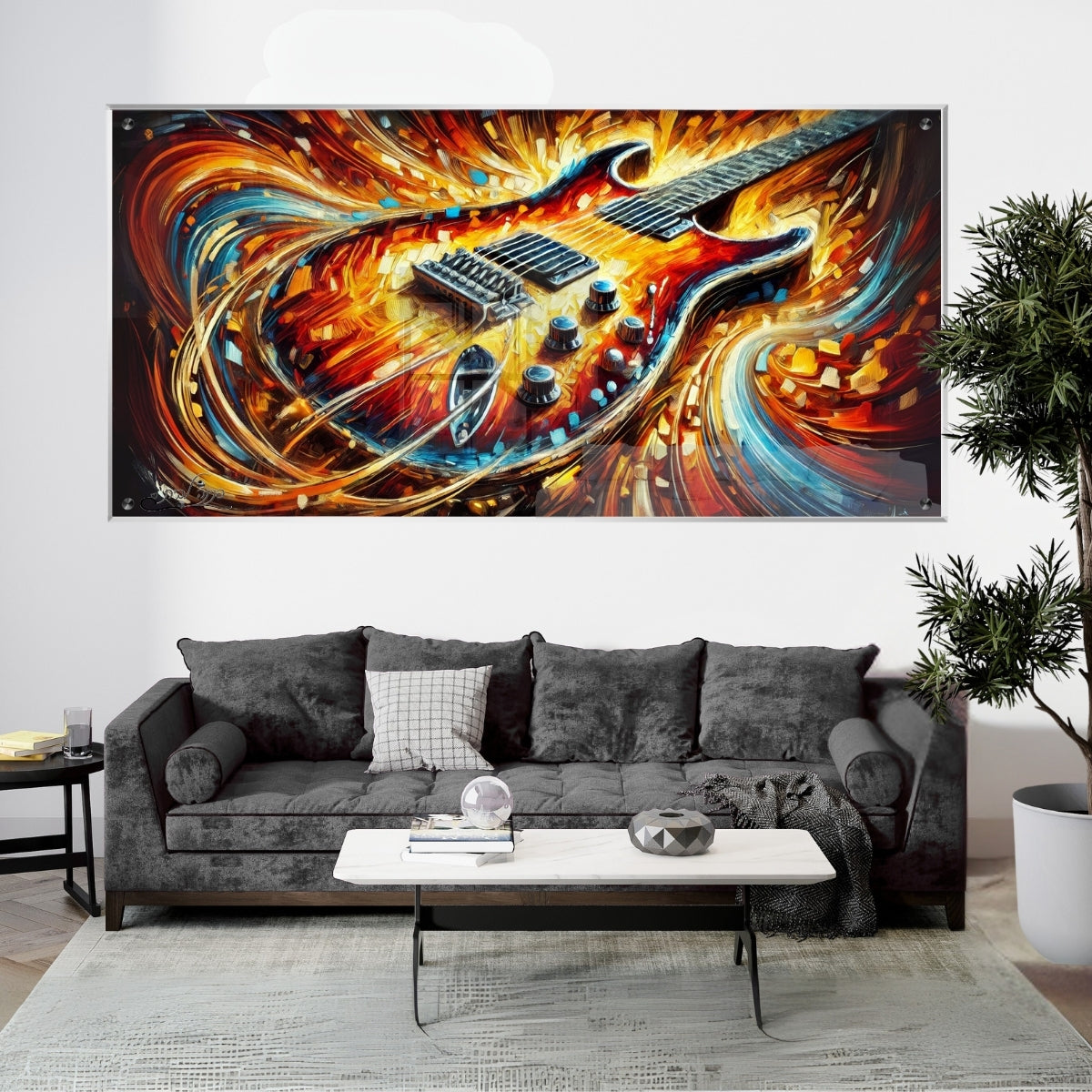 תמונות מודפסות על זכוכית בעיצוב ייחודי, מעוצבות בהשראת אמנות מודרנית. מתאימות לכל חלל – סלון, משרד או חדר שינה.