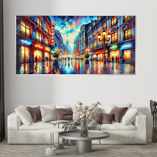 תמונות נוי בזכוכית מרהיבה, מוסיפות טאץ' יוקרתי לכל קיר. יוצרות אווירה חמימה ואלגנטית בבית.