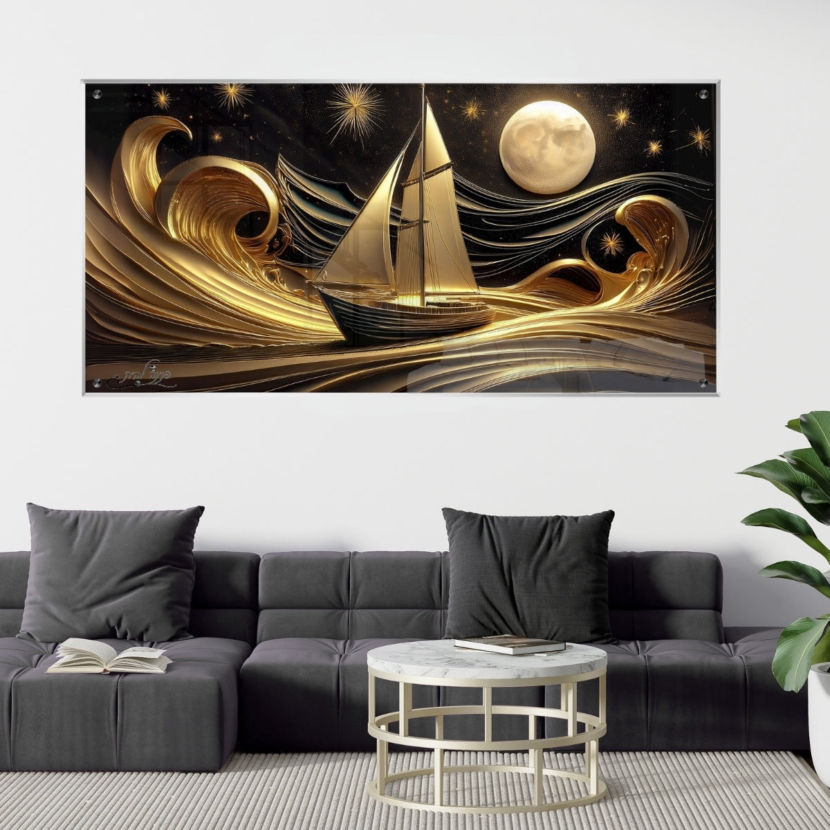 תמונות זכוכית מעוצבות, יוצרות אווירה מיוחדת ואלגנטית. מעניקות עומק ותחכום לכל עיצוב פנים.