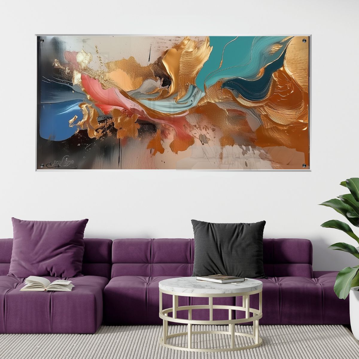 תמונות זכוכית מעוצבות, יוצרות אווירה מיוחדת ואלגנטית. מתאימות לכל חלל – סלון, משרד או חדר שינה.