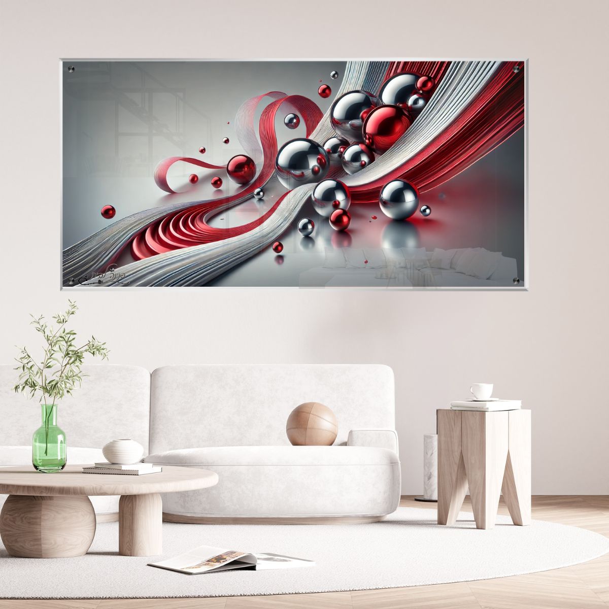 תמונות זכוכית אמנותיות, מוסיפות טאץ' יוקרתי לכל קיר. מוסיפות חן וייחודיות לכל חלל מגורים.