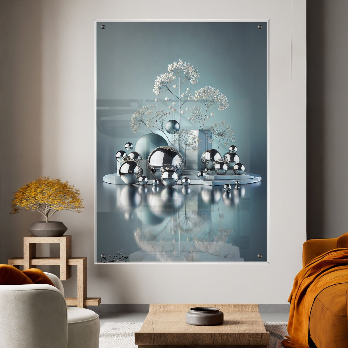 תמונות מודפסות על זכוכית בעיצוב ייחודי, מעוצבות בהשראת אמנות מודרנית. מתאימות לכל חלל – סלון, משרד או חדר שינה.