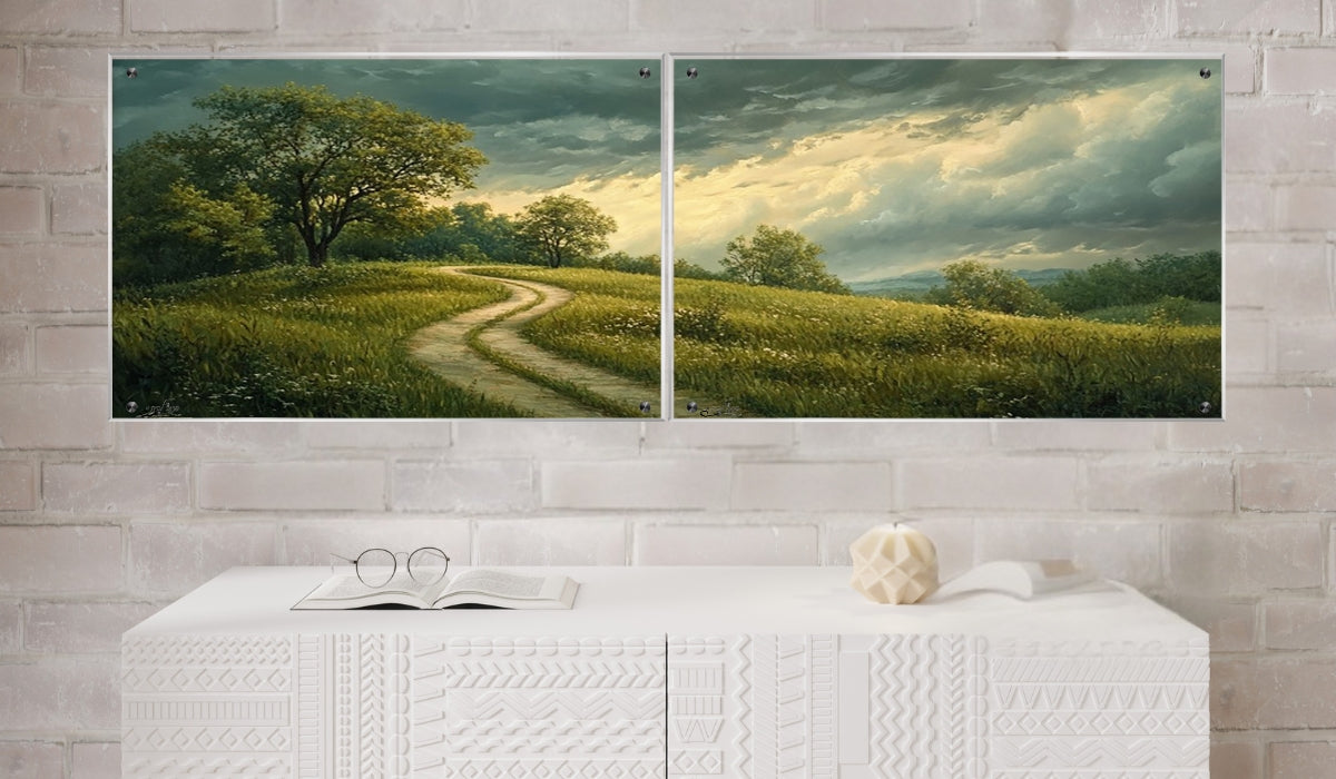 תמונות זכוכית אמנותיות, משדרגות את עיצוב הפנים. מוסיפות חן וייחודיות לכל חלל מגורים.