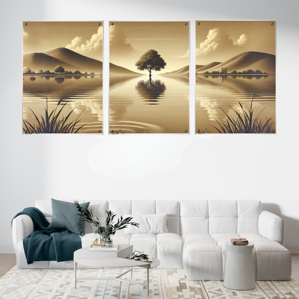 תמונות זכוכית אמנותיות, מעוצבות בהשראת אמנות מודרנית. יוצרות אווירה חמימה ואלגנטית בבית.