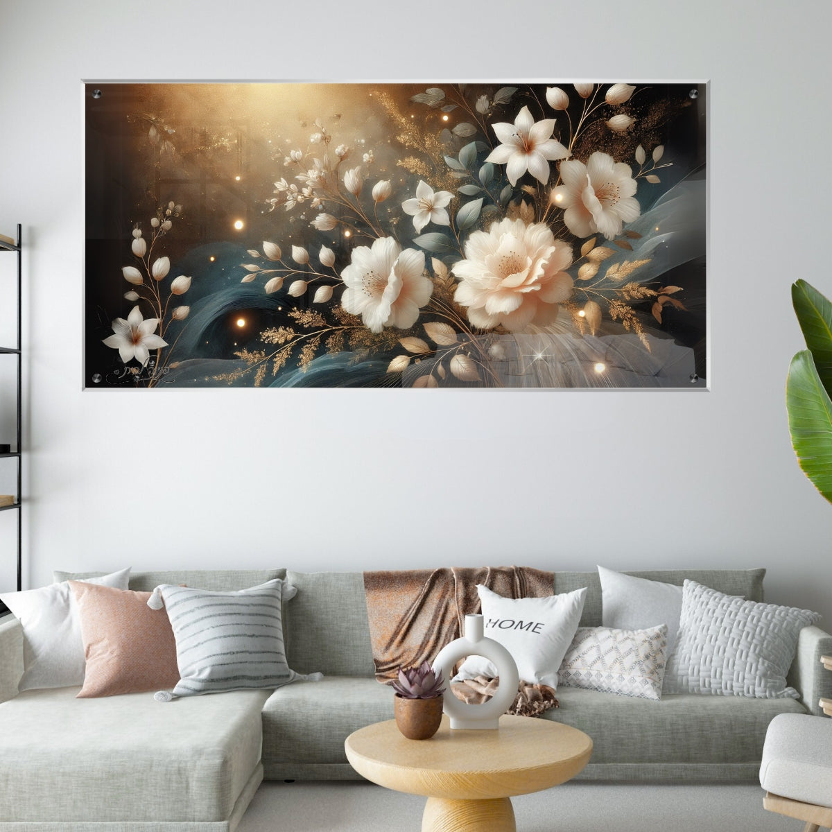 אומנות מודרנית על זכוכית, מעוצבות בהשראת אמנות מודרנית. יוצרות אווירה חמימה ואלגנטית בבית.