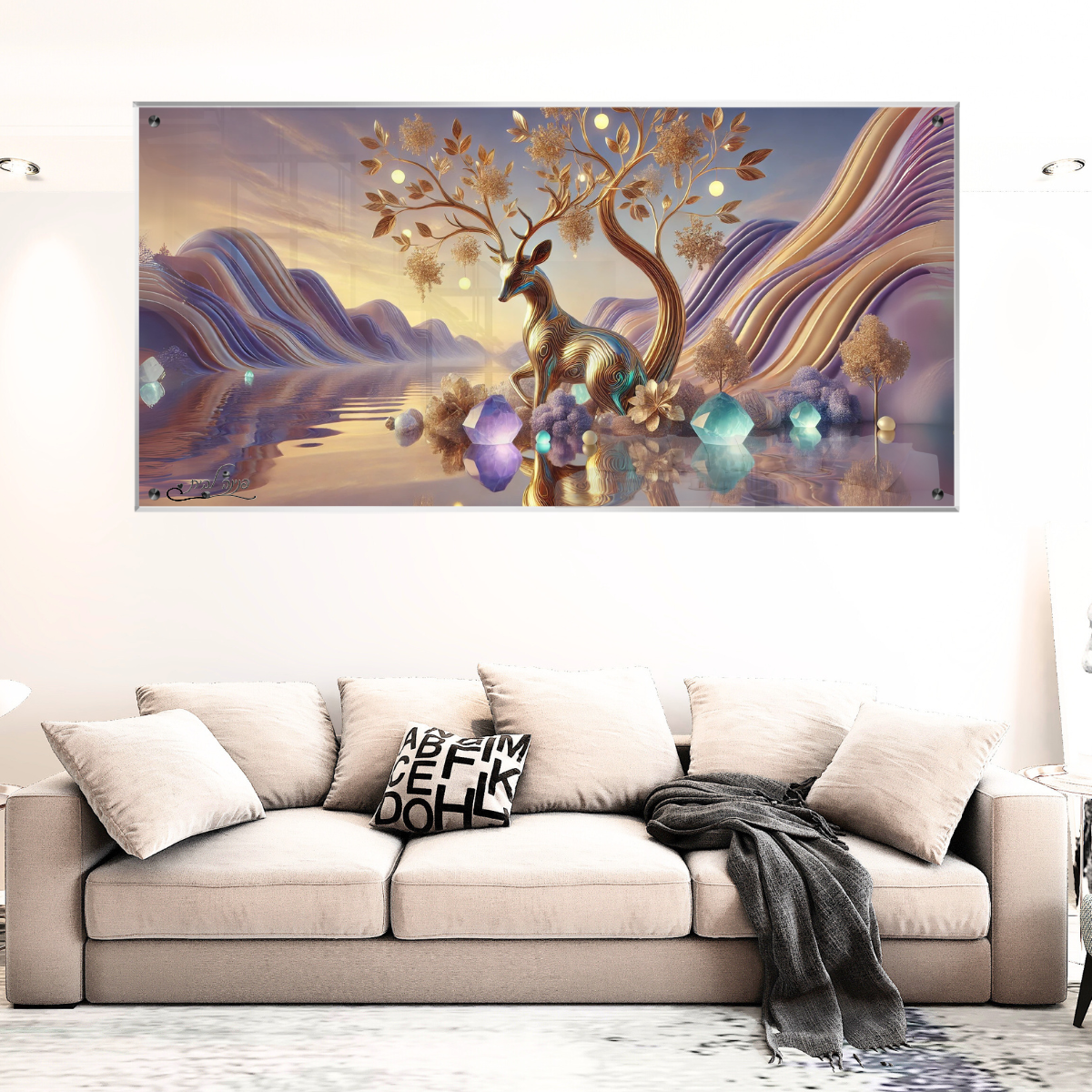 תמונות זכוכית אמנותיות, מוסיפות טאץ' יוקרתי לכל קיר. מעניקות עומק ותחכום לכל עיצוב פנים.