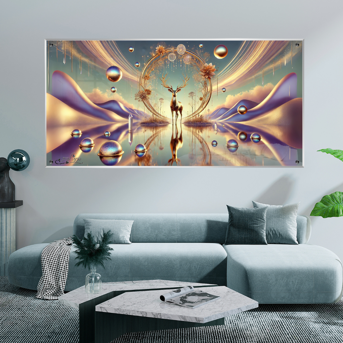 תמונות זכוכית מעוצבות, משדרגות את עיצוב הפנים. משלבות איכות הדפסה גבוהה עם זכוכית יוקרתית.