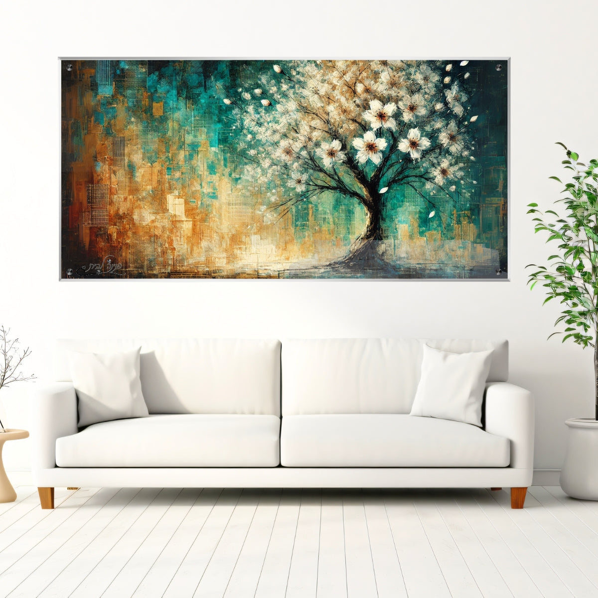 אומנות מודרנית על זכוכית, משדרגות את עיצוב הפנים. משלבות איכות הדפסה גבוהה עם זכוכית יוקרתית.