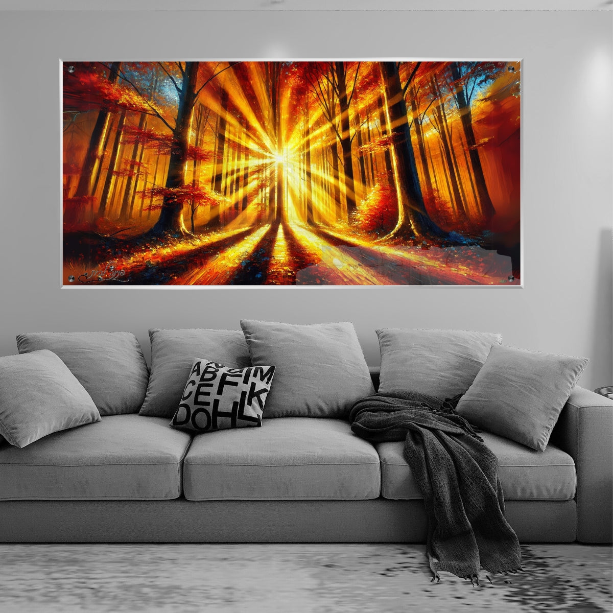 תמונות מודפסות על זכוכית בעיצוב ייחודי, מעוצבות בהשראת אמנות מודרנית. מעניקות עומק ותחכום לכל עיצוב פנים.