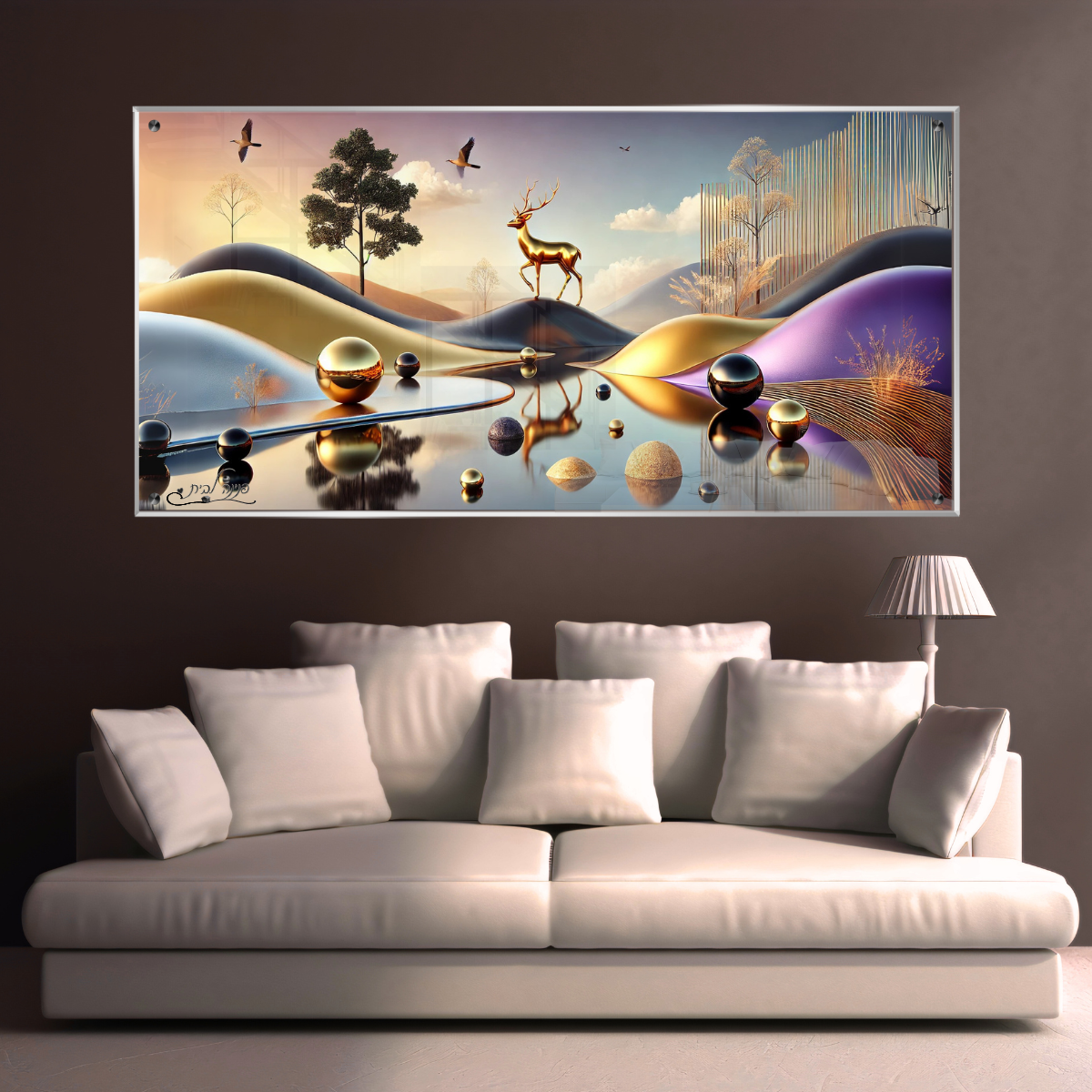 תמונות נוי בזכוכית מרהיבה, מוסיפות טאץ' יוקרתי לכל קיר. מתאימות לכל חלל – סלון, משרד או חדר שינה.