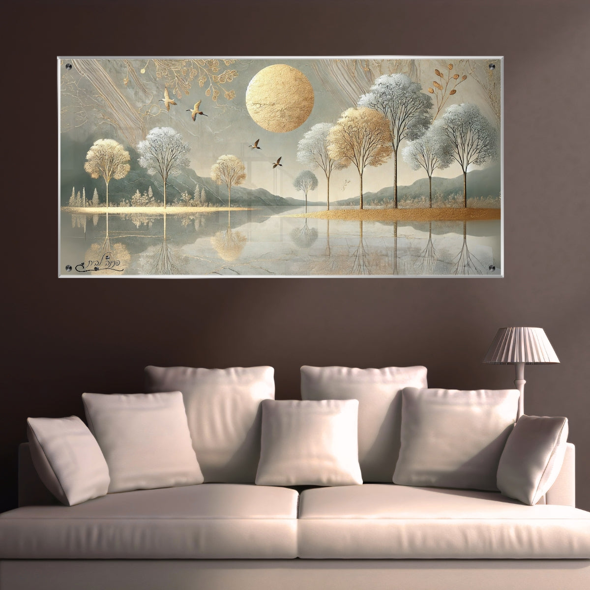 תמונות נוי בזכוכית מרהיבה, משדרגות את עיצוב הפנים. משלבות איכות הדפסה גבוהה עם זכוכית יוקרתית.