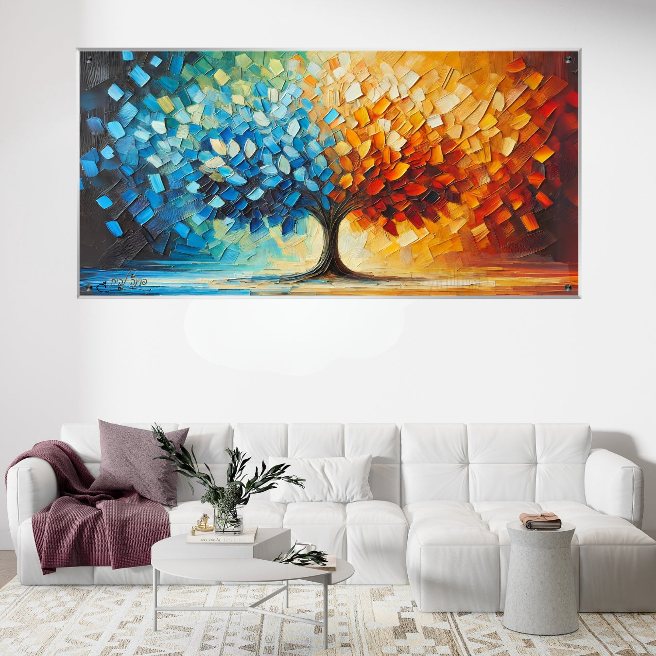 תמונות נוי בזכוכית מרהיבה, מוסיפות טאץ' יוקרתי לכל קיר. מעניקות עומק ותחכום לכל עיצוב פנים.