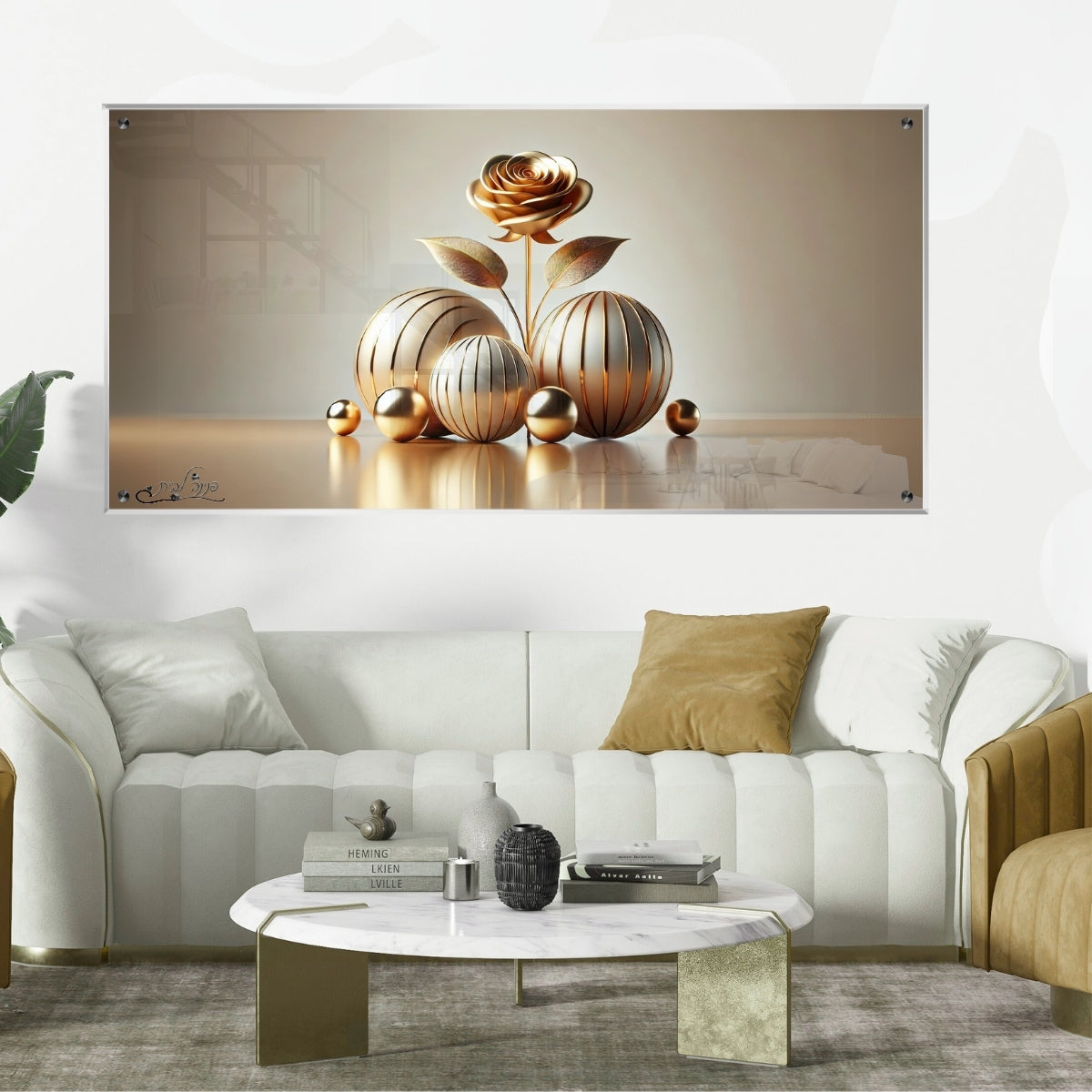 תמונות מודפסות על זכוכית בעיצוב ייחודי, מעוצבות בהשראת אמנות מודרנית. מעניקות עומק ותחכום לכל עיצוב פנים.