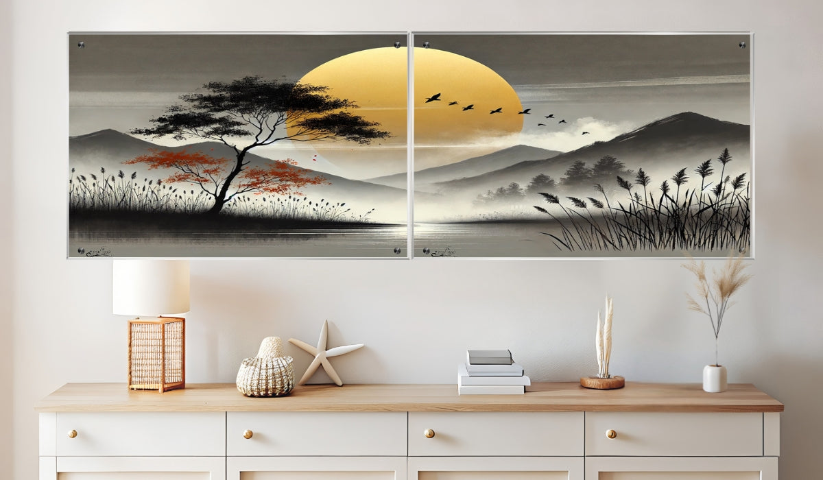 תמונות זכוכית אמנותיות, מעוצבות בהשראת אמנות מודרנית. מוסיפות חן וייחודיות לכל חלל מגורים.