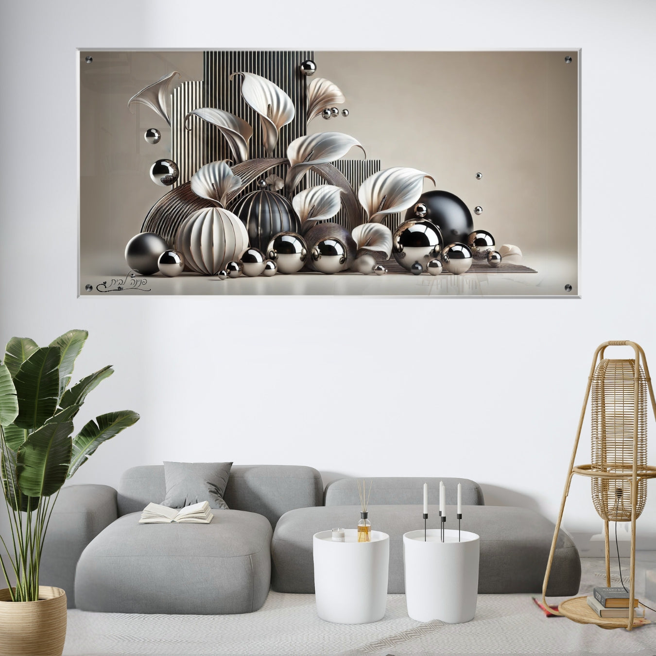 תמונות זכוכית מעוצבות, משדרגות את עיצוב הפנים. מוסיפות חן וייחודיות לכל חלל מגורים.