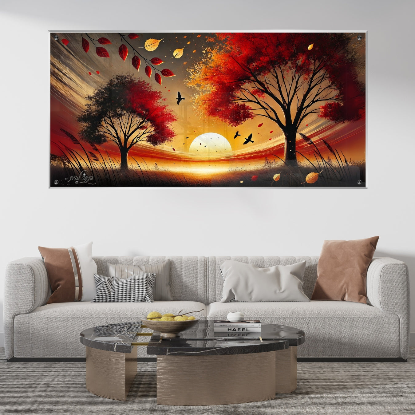 אומנות מודרנית על זכוכית, מוסיפות טאץ' יוקרתי לכל קיר. מוסיפות חן וייחודיות לכל חלל מגורים.