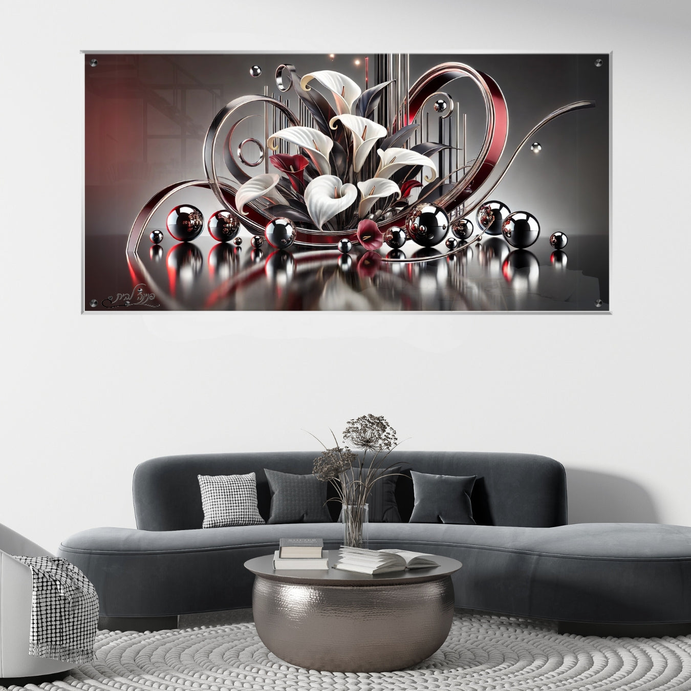 תמונות זכוכית מעוצבות, יוצרות אווירה מיוחדת ואלגנטית. משלבות איכות הדפסה גבוהה עם זכוכית יוקרתית.