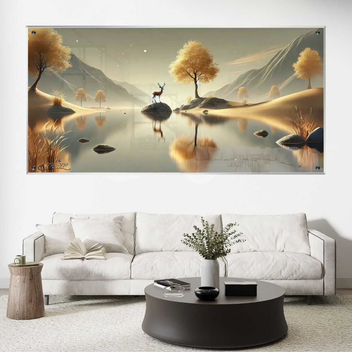 תמונות מודפסות על זכוכית בעיצוב ייחודי, משדרגות את עיצוב הפנים. יוצרות אווירה חמימה ואלגנטית בבית.