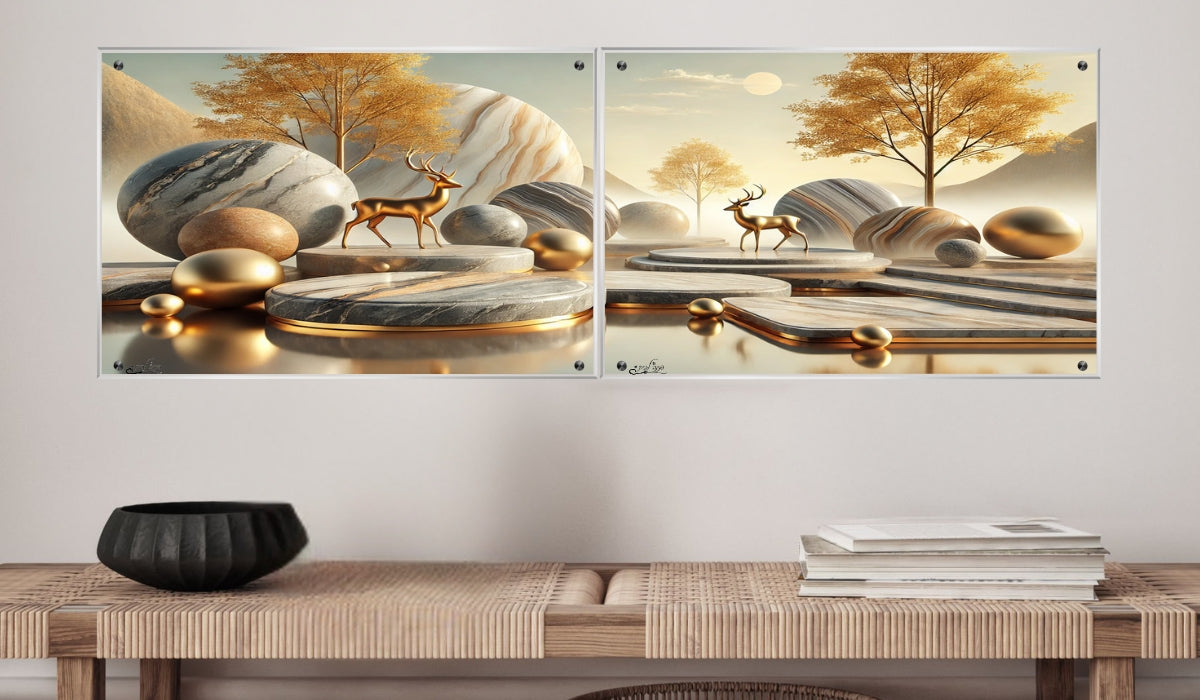 תמונות מודפסות על זכוכית בעיצוב ייחודי, מוסיפות טאץ' יוקרתי לכל קיר. יוצרות אווירה חמימה ואלגנטית בבית.