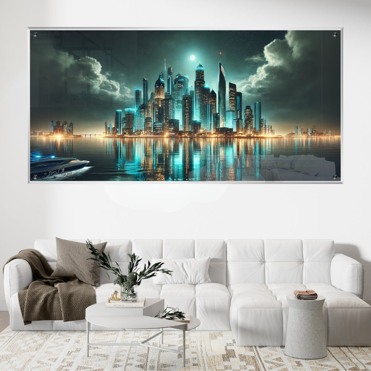 תמונות זכוכית מעוצבות, מעוצבות בהשראת אמנות מודרנית. מעניקות עומק ותחכום לכל עיצוב פנים.