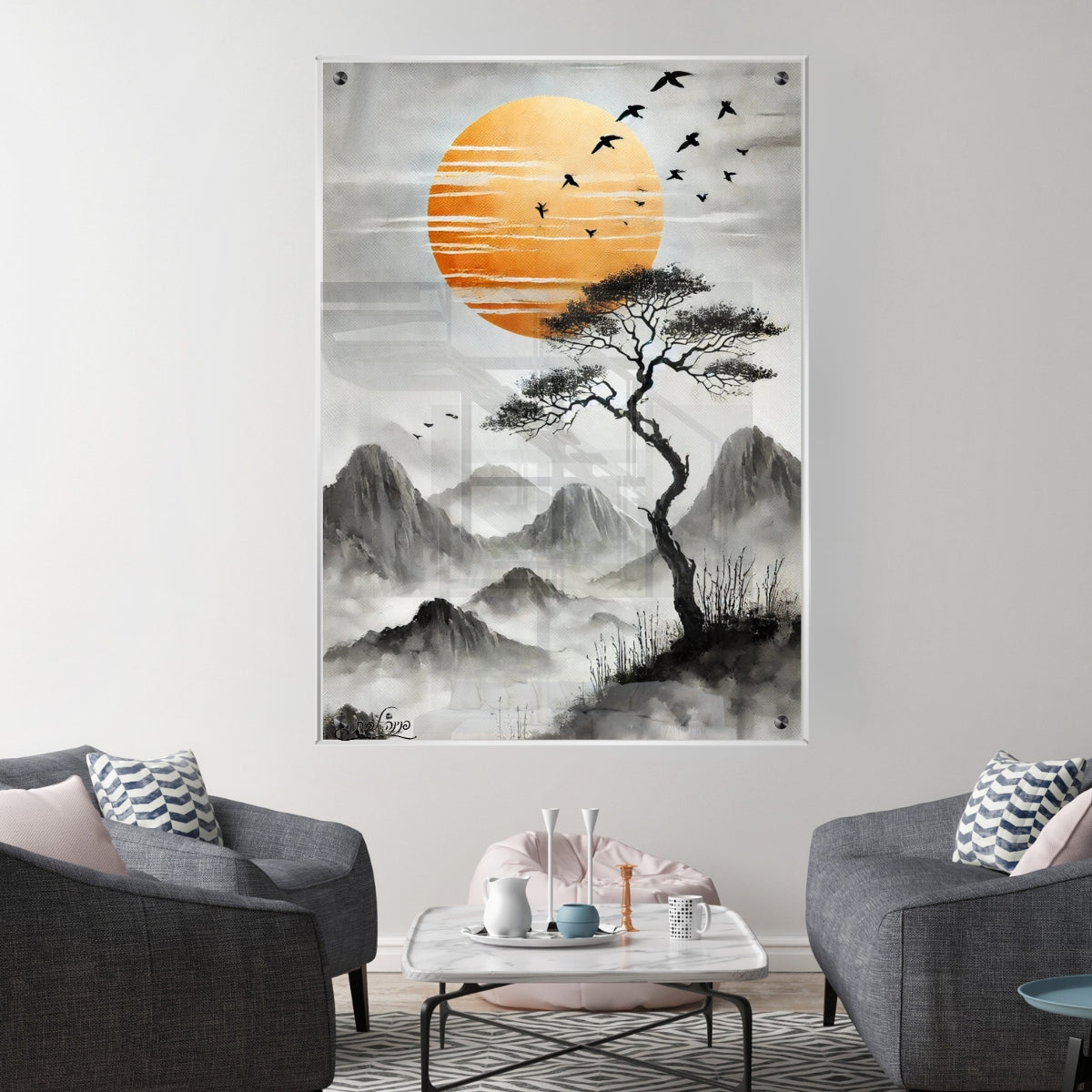 אומנות מודרנית על זכוכית, יוצרות אווירה מיוחדת ואלגנטית. מתאימות לכל חלל – סלון, משרד או חדר שינה.