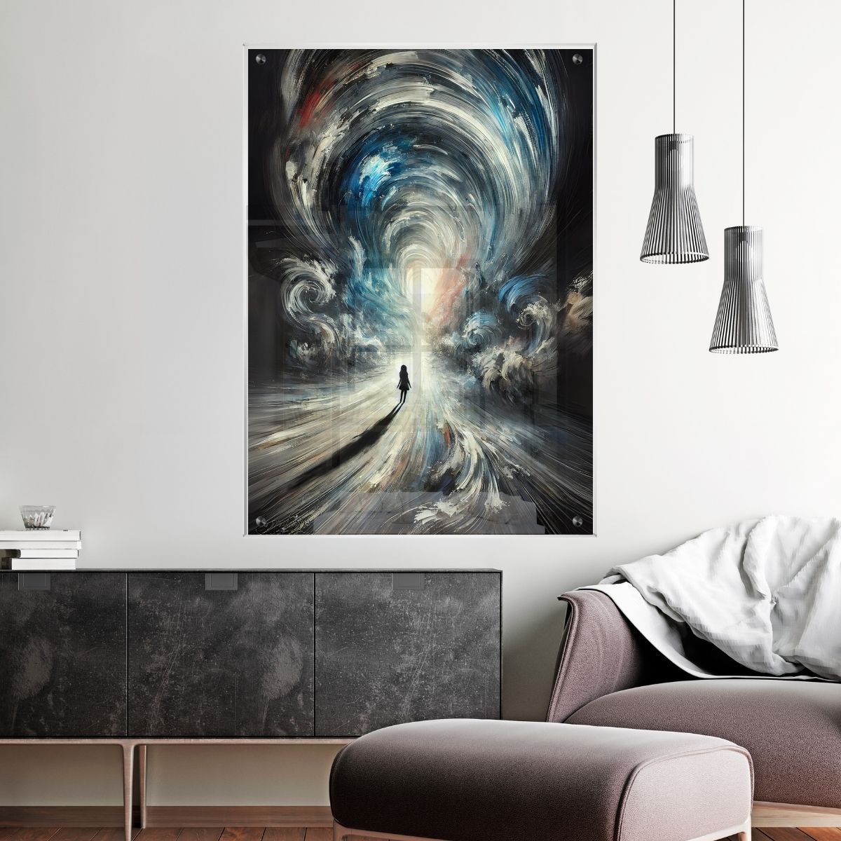 אומנות מודרנית על זכוכית, משדרגות את עיצוב הפנים. מעניקות עומק ותחכום לכל עיצוב פנים.