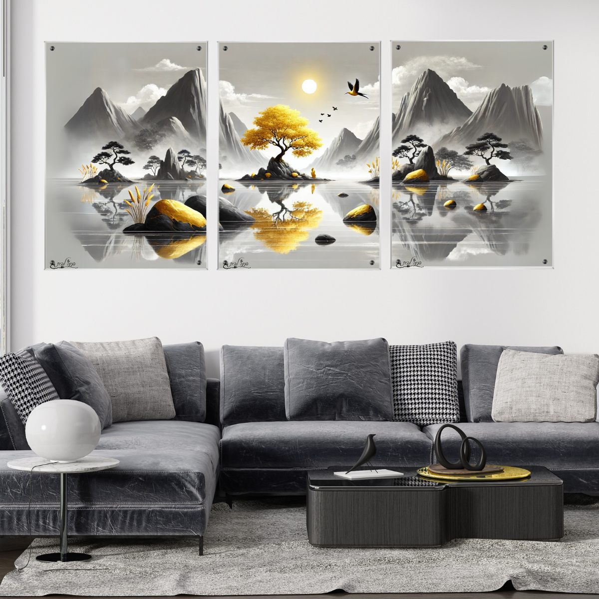 תמונות זכוכית אמנותיות, יוצרות אווירה מיוחדת ואלגנטית. מתאימות לכל חלל – סלון, משרד או חדר שינה.