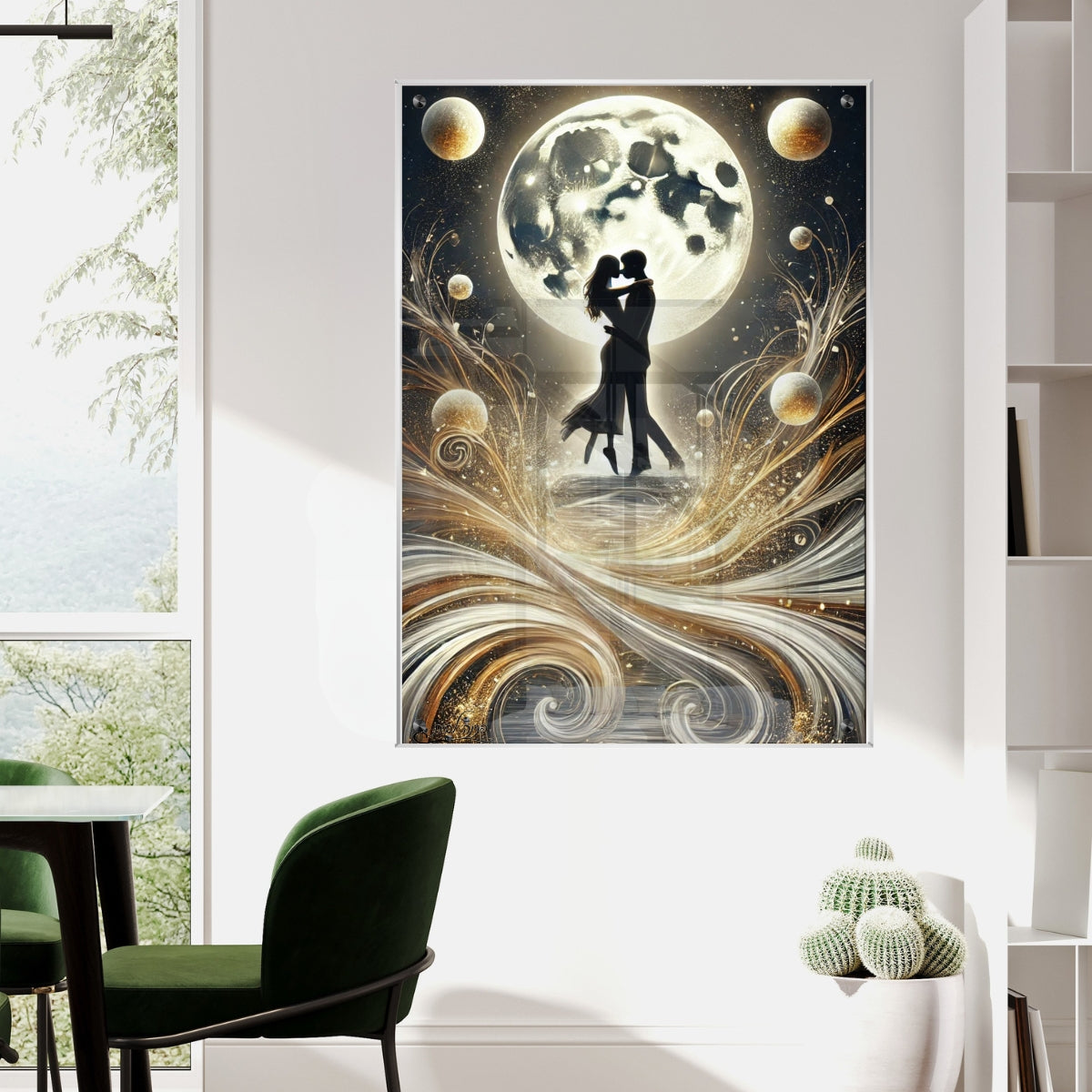 תמונות נוי בזכוכית מרהיבה, יוצרות אווירה מיוחדת ואלגנטית. מוסיפות חן וייחודיות לכל חלל מגורים.