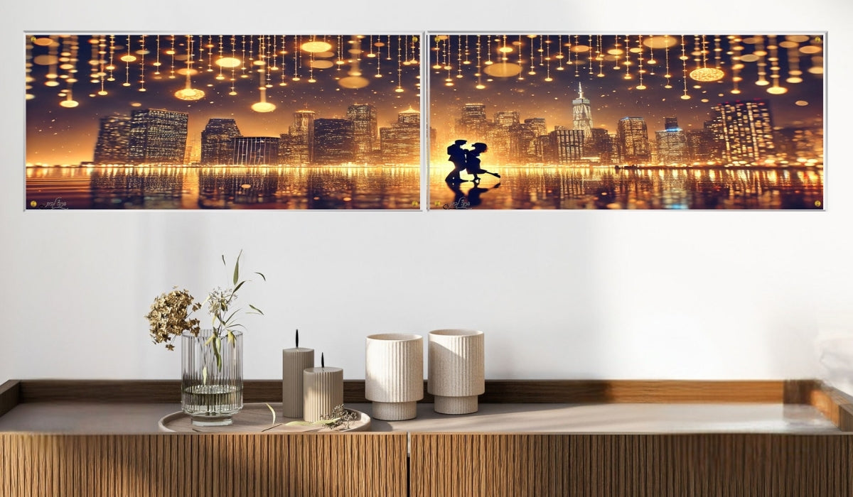 תמונות מודפסות על זכוכית בעיצוב ייחודי, משדרגות את עיצוב הפנים. יוצרות אווירה חמימה ואלגנטית בבית.