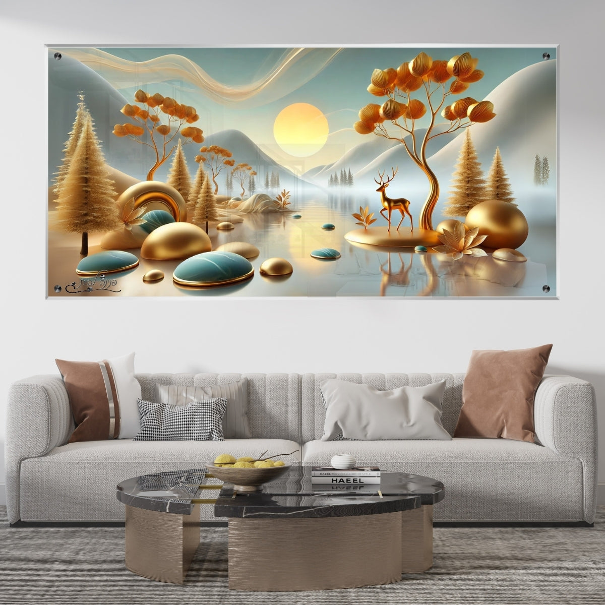 תמונות זכוכית מעוצבות, מוסיפות טאץ' יוקרתי לכל קיר. מתאימות לכל חלל – סלון, משרד או חדר שינה.