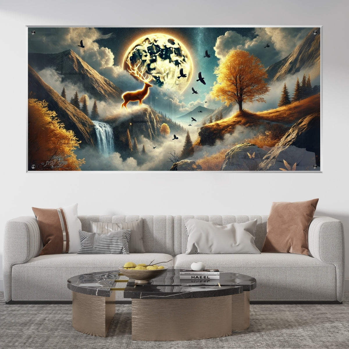 תמונות מודפסות על זכוכית בעיצוב ייחודי, משדרגות את עיצוב הפנים. מעניקות עומק ותחכום לכל עיצוב פנים.