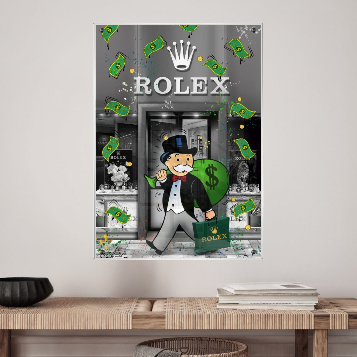 אומנות מודרנית על זכוכית, מעוצבות בהשראת אמנות מודרנית. מעניקות עומק ותחכום לכל עיצוב פנים.