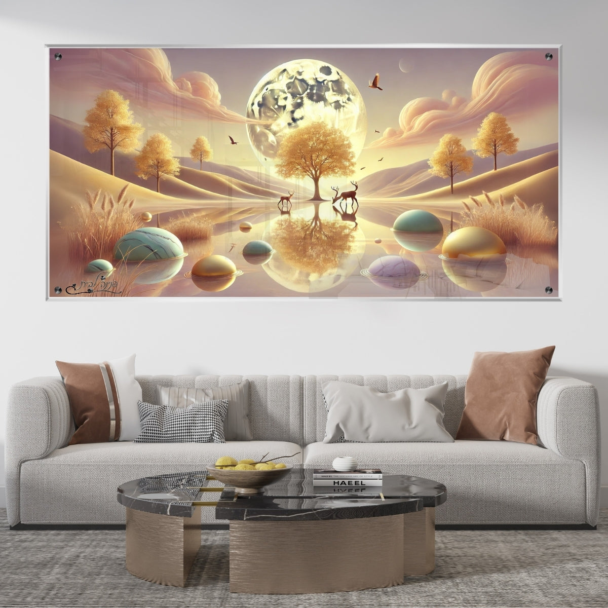 תמונות זכוכית מעוצבות, נבחרות בקפידה כדי לשדרג את עיצוב הבית. יוצרות אווירה חמימה ואלגנטית בבית.