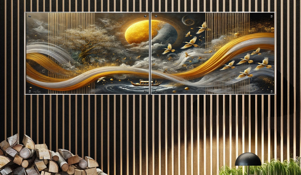 תמונות מודפסות על זכוכית בעיצוב ייחודי, נבחרות בקפידה כדי לשדרג את עיצוב הבית. מעניקות עומק ותחכום לכל עיצוב פנים.