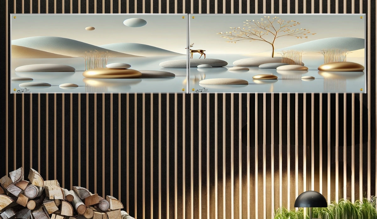 אומנות מודרנית על זכוכית, יוצרות אווירה מיוחדת ואלגנטית. מוסיפות חן וייחודיות לכל חלל מגורים.