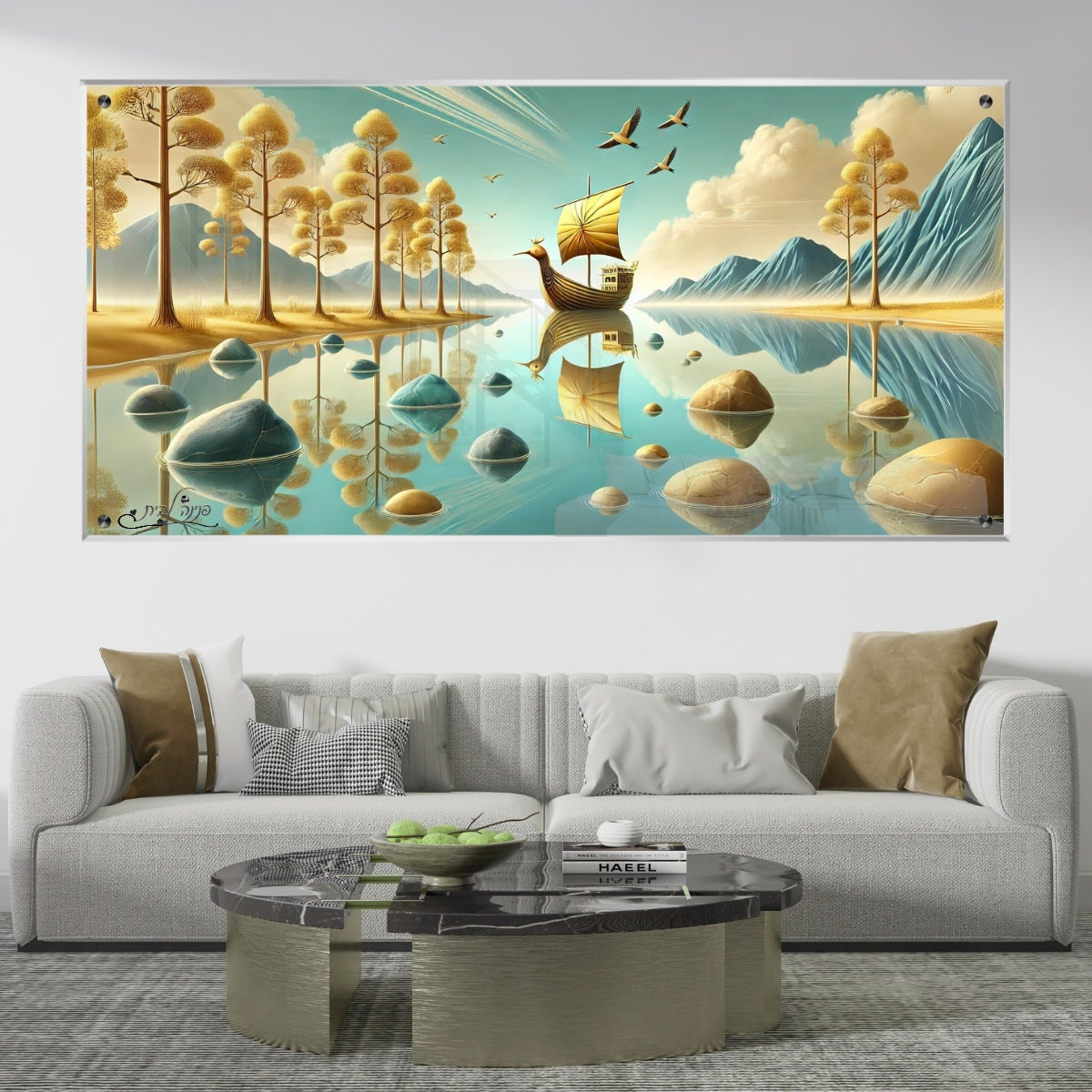 אומנות מודרנית על זכוכית, מוסיפות טאץ' יוקרתי לכל קיר. מעניקות עומק ותחכום לכל עיצוב פנים.